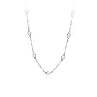 Collana Mabina Donna Spotlight in Argento Zirconia 553217 - 553217